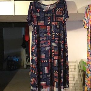 Lularoe Disney Medium Mickey Carly dress, exc cond